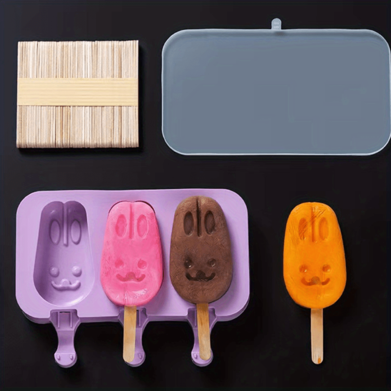 Popsicle Mold Ice Pop Molds Reusable Ice Cream Molds
