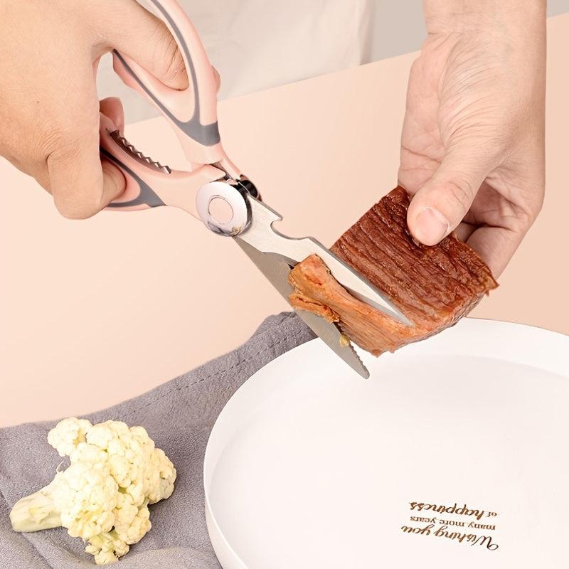 Kitchen Scissors With Sheath Multifunctional Bone Cutting Vegetable Fish