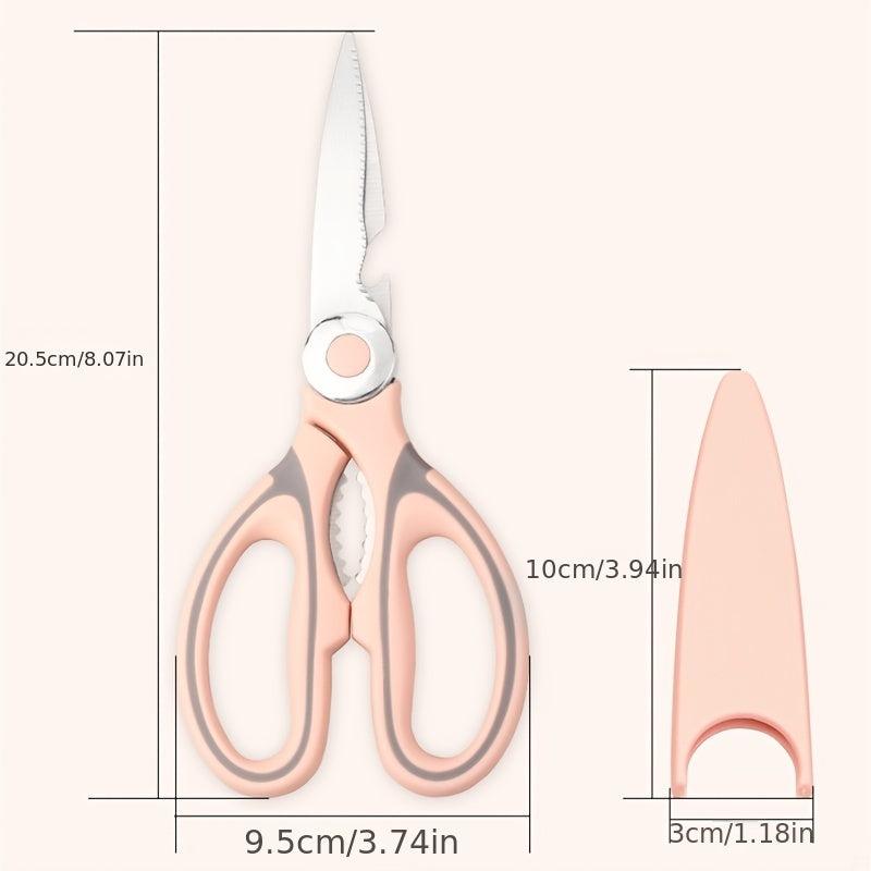Kitchen Scissors With Sheath Multifunctional Bone Cutting Vegetable Fish