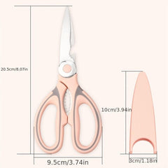 Kitchen Scissors With Sheath Multifunctional Bone Cutting Vegetable Fish