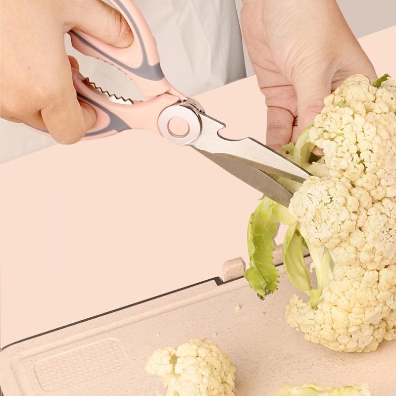 Kitchen Scissors With Sheath Multifunctional Bone Cutting Vegetable Fish