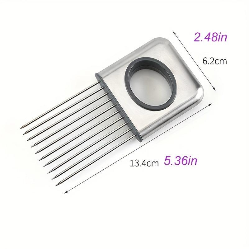 Onion Slicer Holder 304 Stainless Steel Lemon Cutter