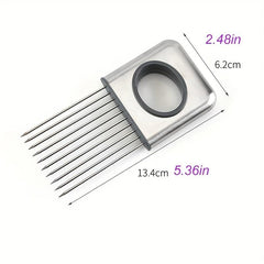 Onion Slicer Holder 304 Stainless Steel Lemon Cutter