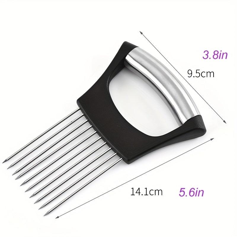 Onion Slicer Holder 304 Stainless Steel Lemon Cutter