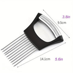 Onion Slicer Holder 304 Stainless Steel Lemon Cutter