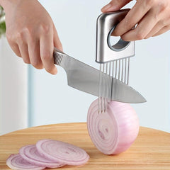 Onion Slicer Holder 304 Stainless Steel Lemon Cutter