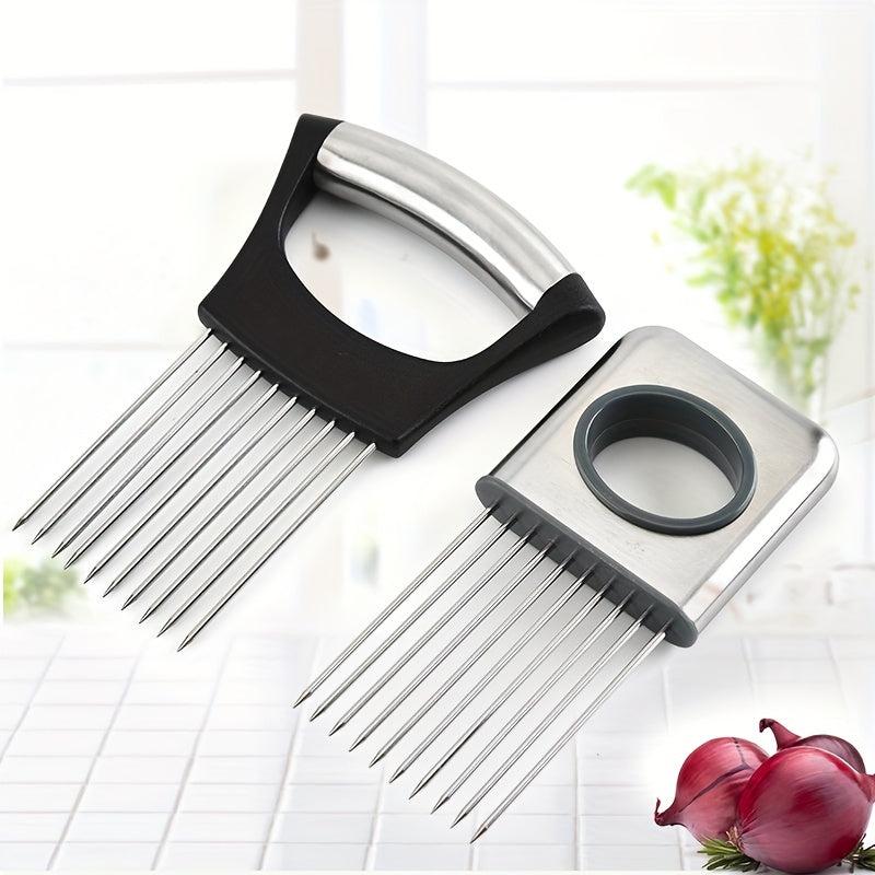 Onion Slicer Holder 304 Stainless Steel Lemon Cutter