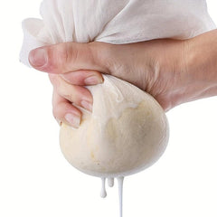 3pcs Cheese Cloths for Straining Unbleached Fabric Milk Strainer