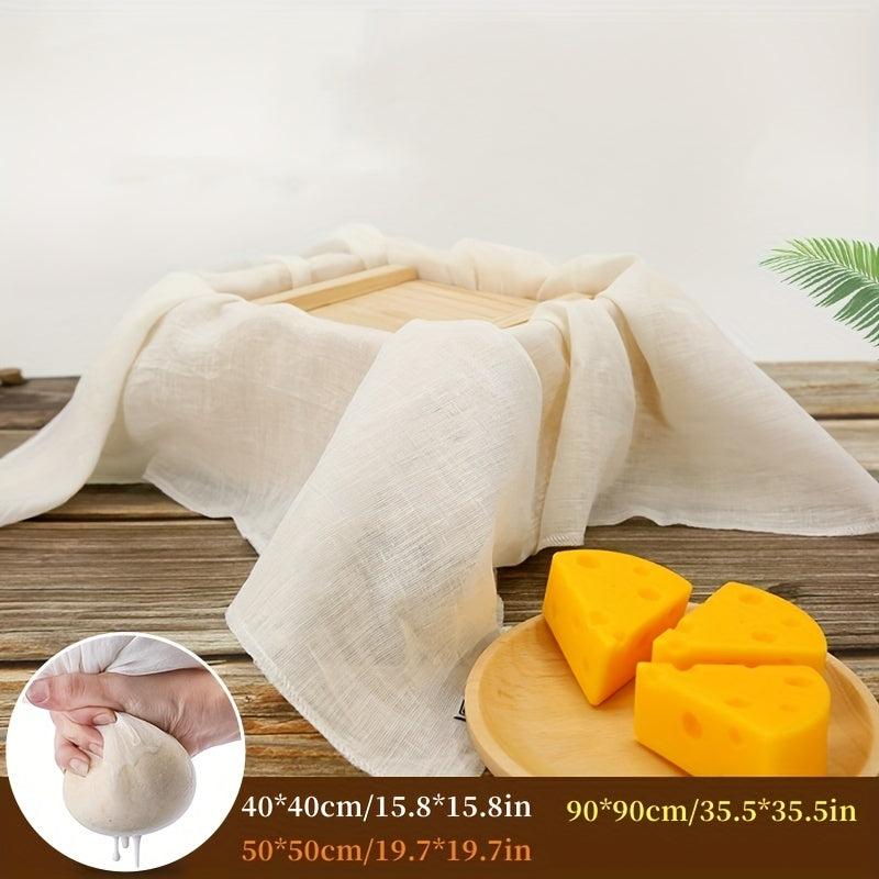 3pcs Cheese Cloths for Straining Unbleached Fabric Milk Strainer