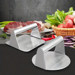 Stainless Steel Hamburger Press Manual Meat Press