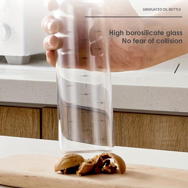 Olive & Edible Glass Dispenser Container with Lid