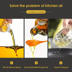 Olive & Edible Glass Dispenser Container with Lid