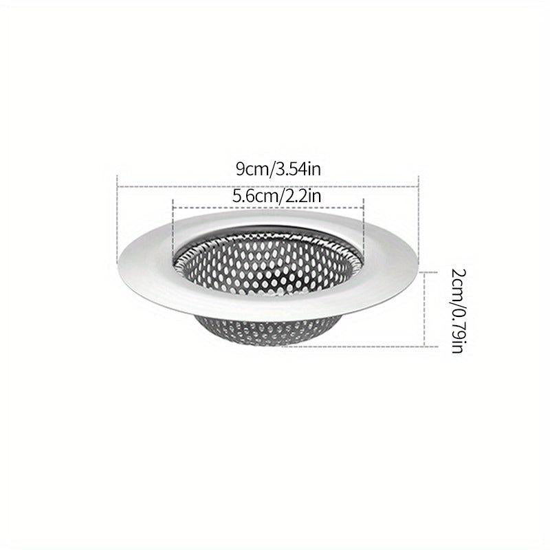 1pc Sink Basket Strainer Stainless Steel Drain Strainer Kitchen Sink Strainer