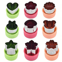 3pcs Stainless Steel Hand Guard Biscuit Mold Fruit Cutting Mold