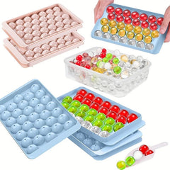 Ice Cube Tray 33 Cavity Ice Ball Mold Easy Release Ice Maker for Soft Drinks