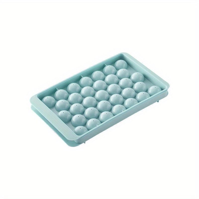 Ice Cube Tray 33 Cavity Ice Ball Mold Easy Release Ice Maker for Soft Drinks