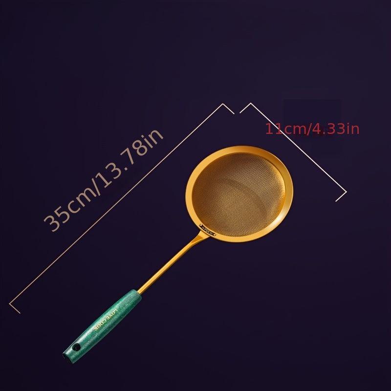 Stainless Steel Mesh Strainer Spoon Hot Pot Skimmer Ladle Kitchen Colander