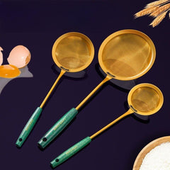 Stainless Steel Mesh Strainer Spoon Hot Pot Skimmer Ladle Kitchen Colander