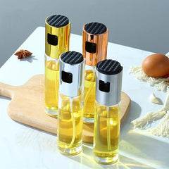 1pc Stainless Steel Glass Fuel Sprayers Spray Bottle Barbecue Fuel Spray