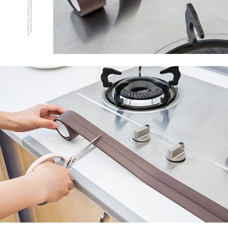 Kitchen Caulk Tape Reusable Waterproof Durable Wall Edge P