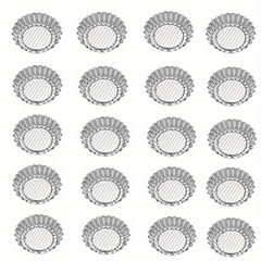 10 20pcs Egg Tart Molds 9 Stainless Steel Mini Tart Pans Reusable