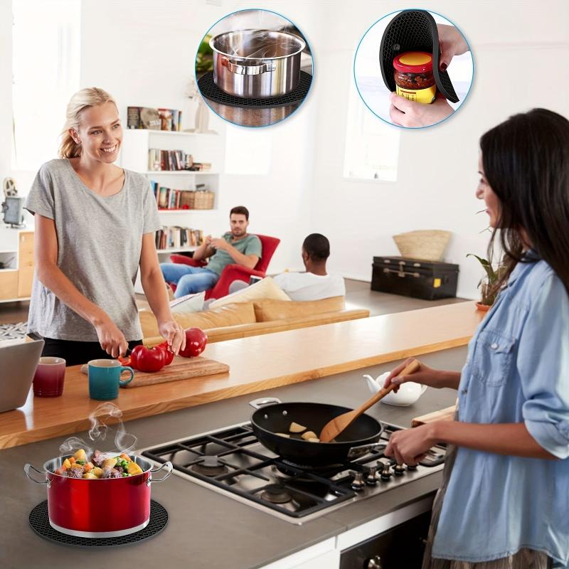 Silicone Trivet Mats 29 Inch Diameter Heat Resistant Durable