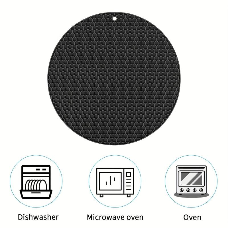 Silicone Trivet Mats 29 Inch Diameter Heat Resistant Durable