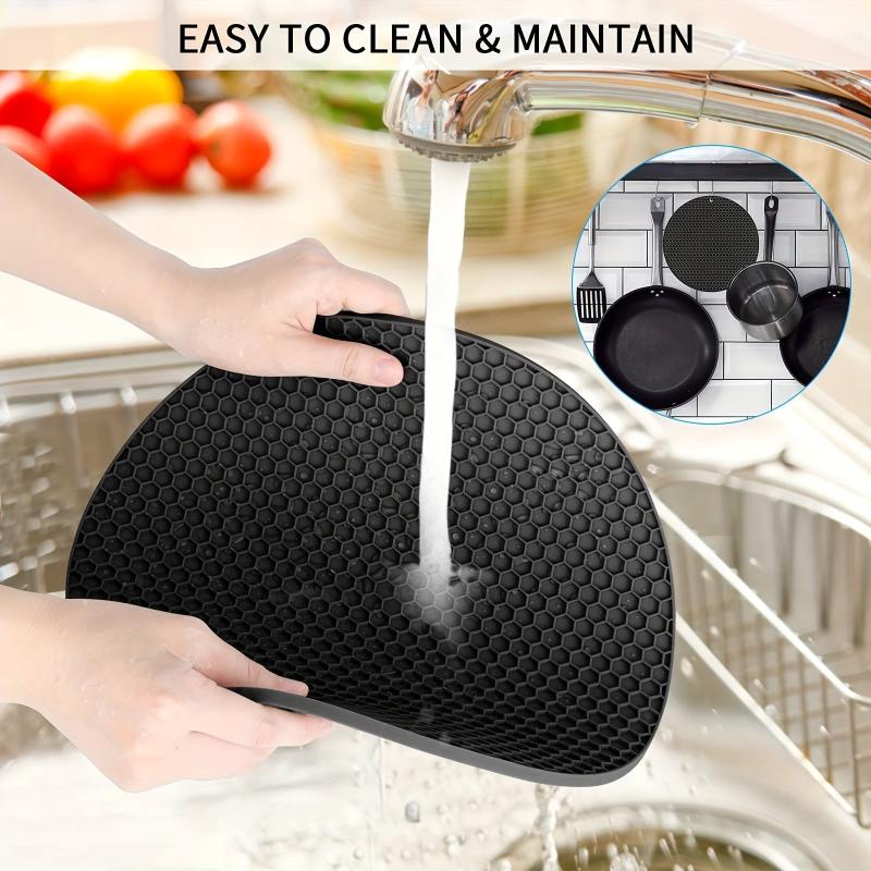 Silicone Trivet Mats 29 Inch Diameter Heat Resistant Durable