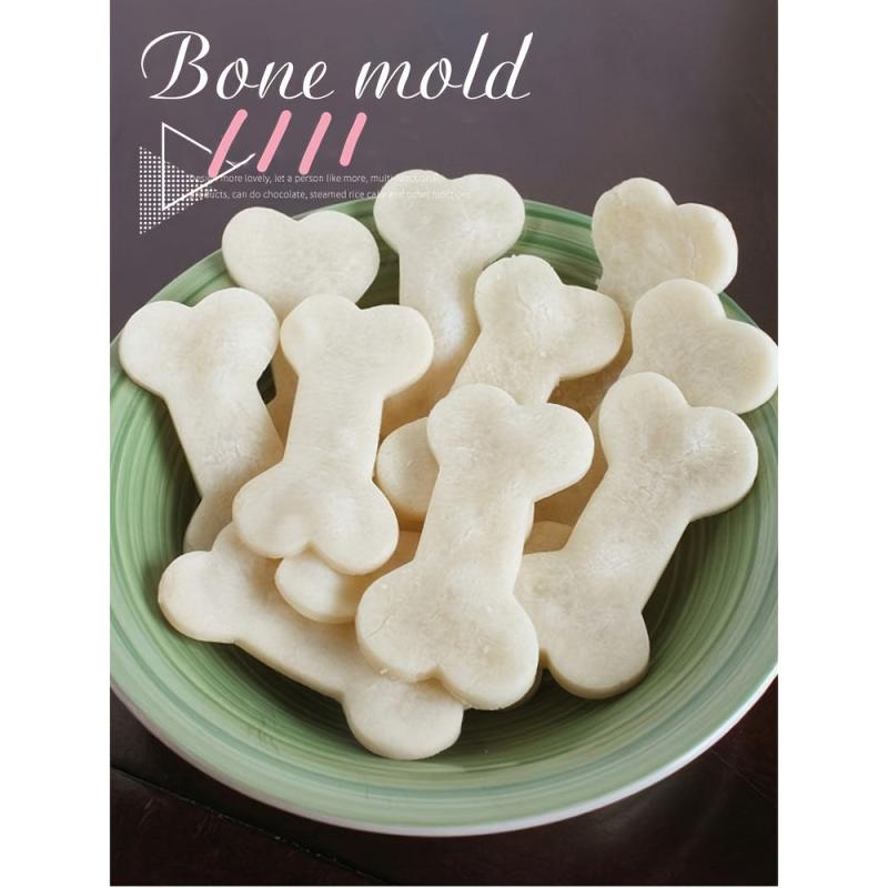 5pcs Dog Bone Cookie Cutters Stainless Steel Pastry Cartoon Biscuit Molds