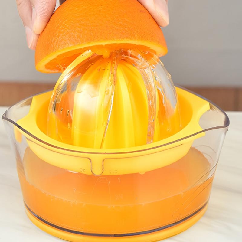 Manual Fruit Juicer Lemon Squeezer Orange Juicer With Measuring Cup