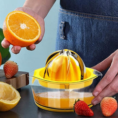 Manual Fruit Juicer Lemon Squeezer Orange Juicer With Measuring Cup