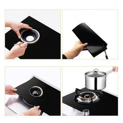 High Temp Gas Stove Cover Non Stick Protector Kitchen Stove Pad