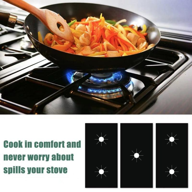 High Temp Gas Stove Cover Non Stick Protector Kitchen Stove Pad