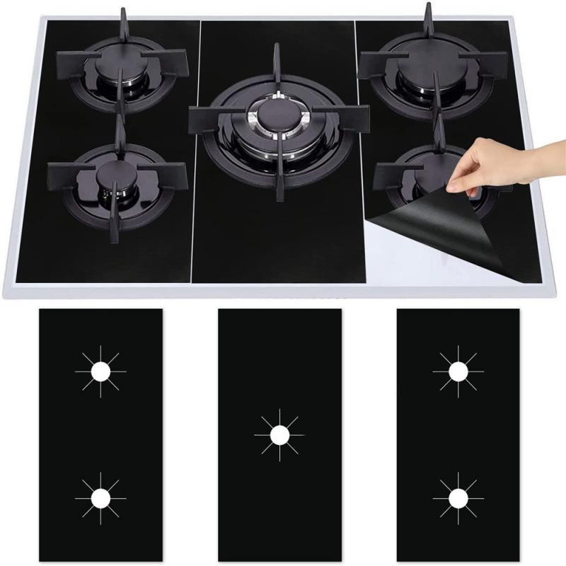High Temp Gas Stove Cover Non Stick Protector Kitchen Stove Pad