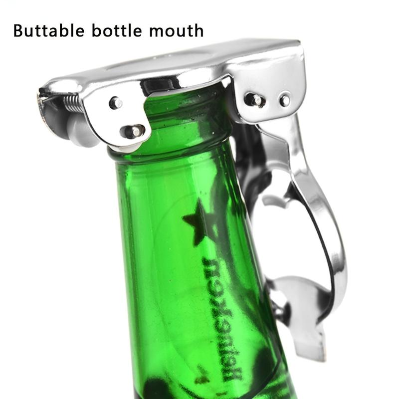Stainless Steel Beer Opener Bartender Soda Can Bottle Opener