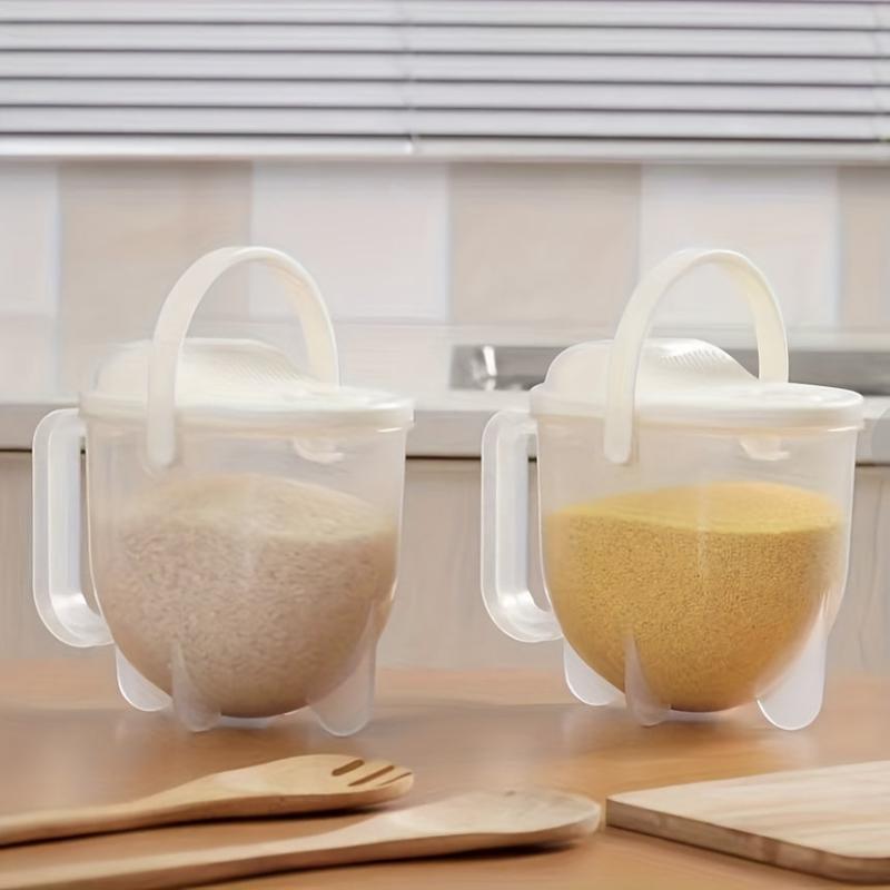 Rice Washer Strainer Lid Handle Fruit Washer Rice Washing Tool