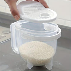Rice Washer Strainer Lid Handle Fruit Washer Rice Washing Tool