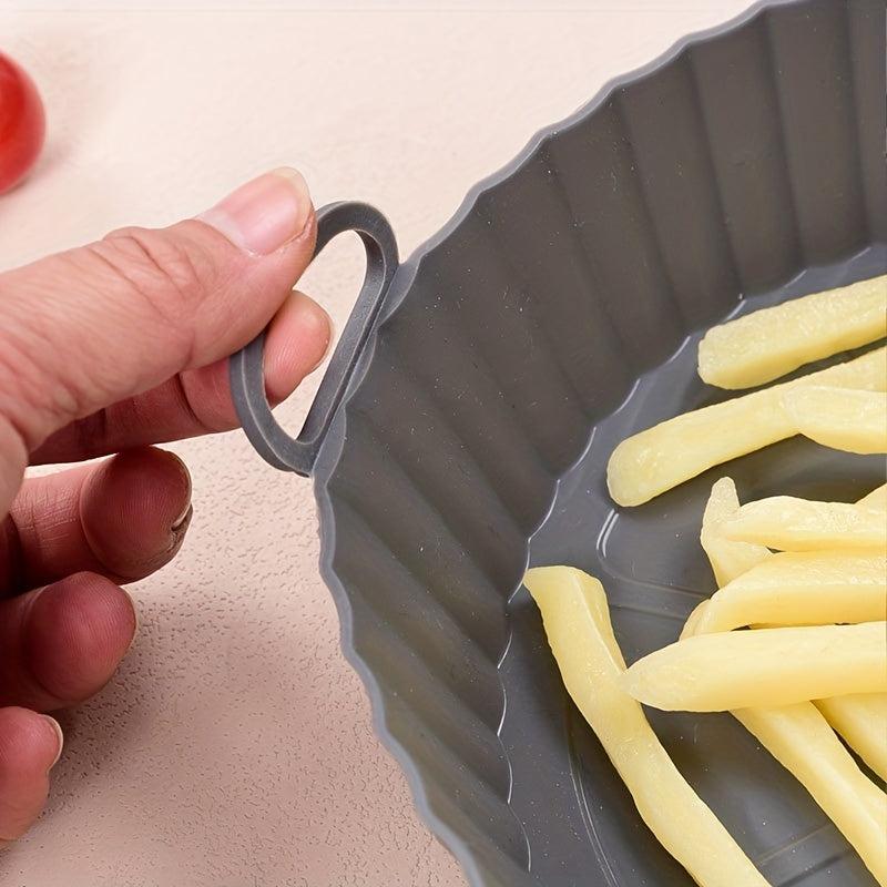 Silicone Air Fryer Liner Foldable Baking Pan Non-Stick