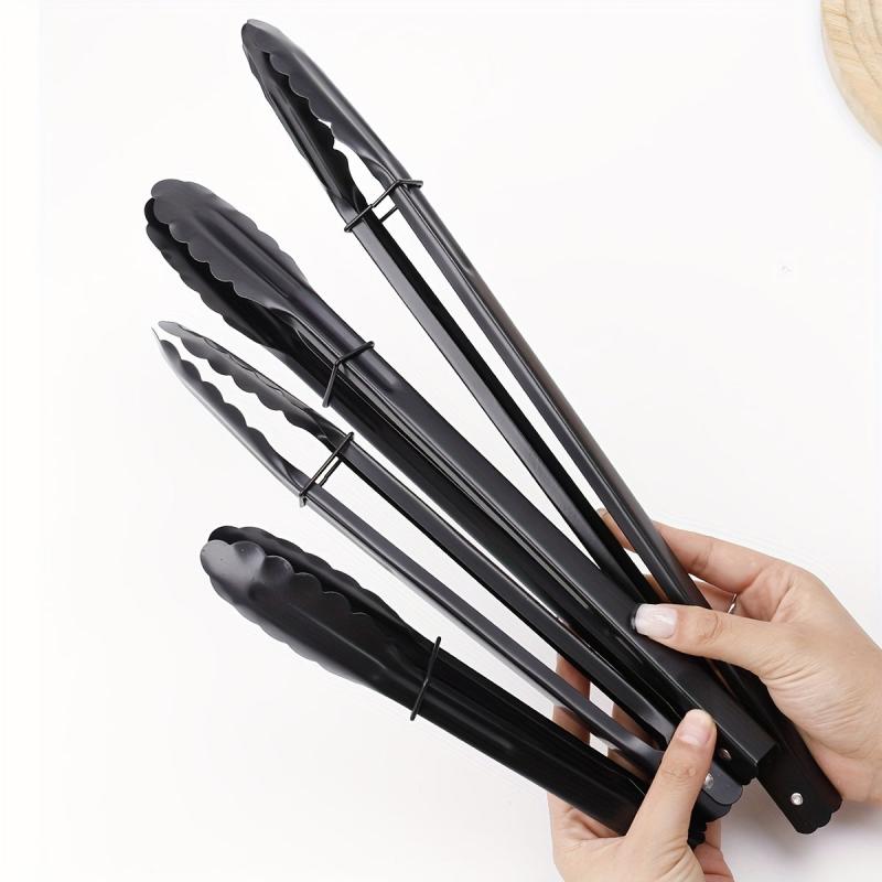 Stainless Steel Bread Clip Outdoor Barbecue Clip Kitchen Frying Clip