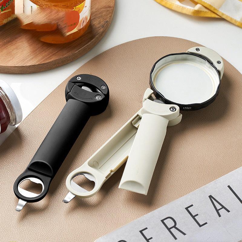 Multifunctional Magnetic Bottle Opener Rotating Cap Beer Screw Opener