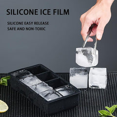 Silicone Ice Cube Tray Easy Release Soft Drinks Whisky Cocktails