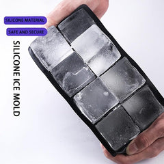 Silicone Ice Cube Tray Easy Release Soft Drinks Whisky Cocktails