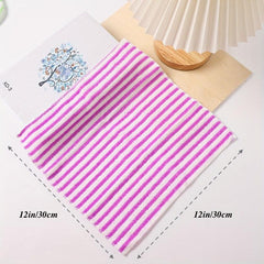 Microfiber Dishwashing Cloth Reusable Cleaning Rag