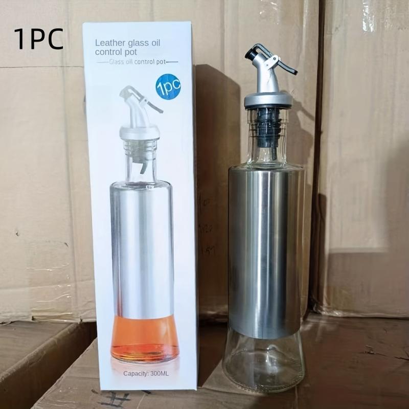 Stainless Steel Olive Bottle Soy Sauce Dispenser