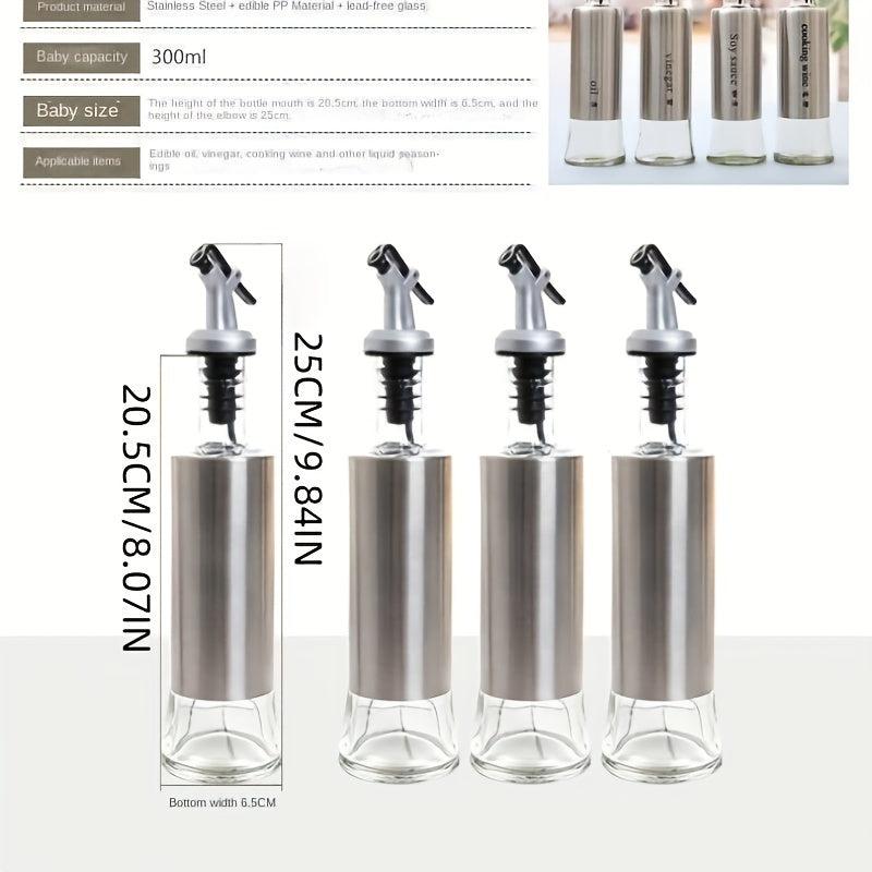 Stainless Steel Olive Bottle Soy Sauce Dispenser