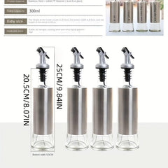 Stainless Steel Olive Bottle Soy Sauce Dispenser