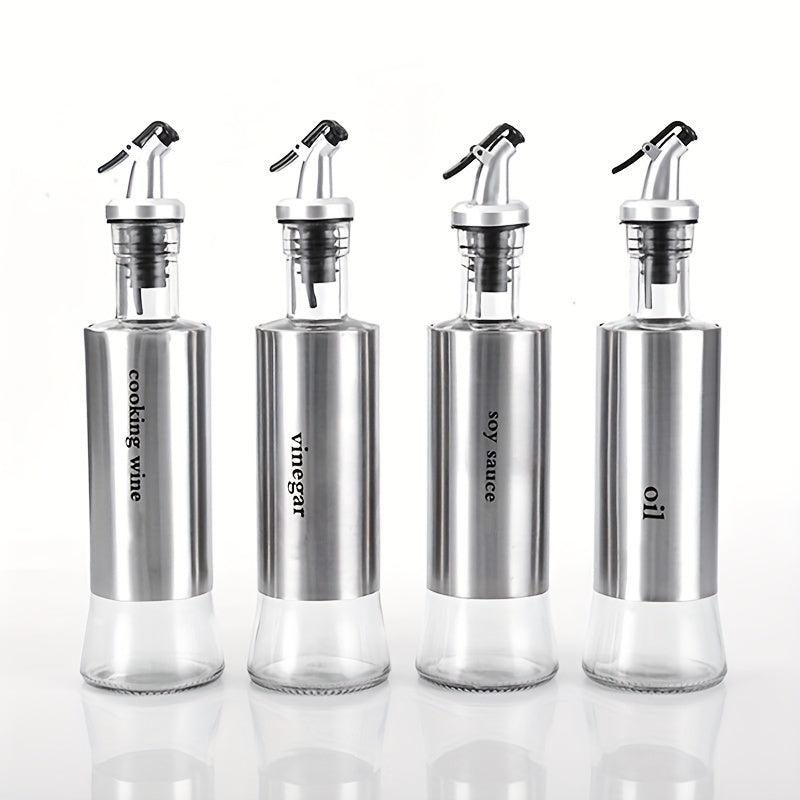 Stainless Steel Olive Bottle Soy Sauce Dispenser
