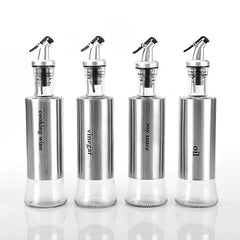 Stainless Steel Olive Bottle Soy Sauce Dispenser
