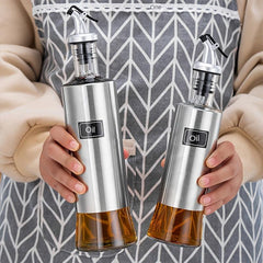 Stainless Steel Olive Bottle Soy Sauce Dispenser