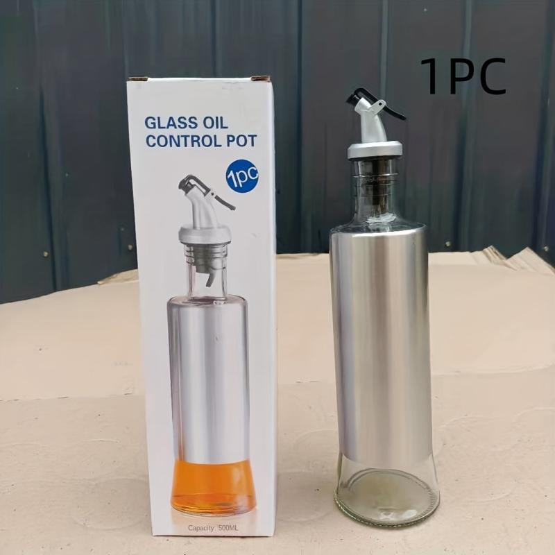 Stainless Steel Olive Bottle Soy Sauce Dispenser
